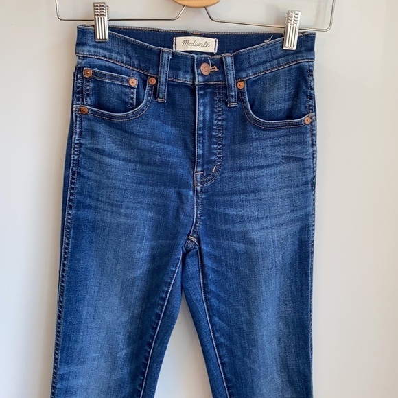 Madewell 10" High-Rise Skinny Jeans SZ 24 - Picture 3 of 8